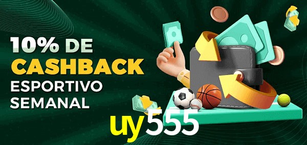 10% de bônus de cashback na uy555